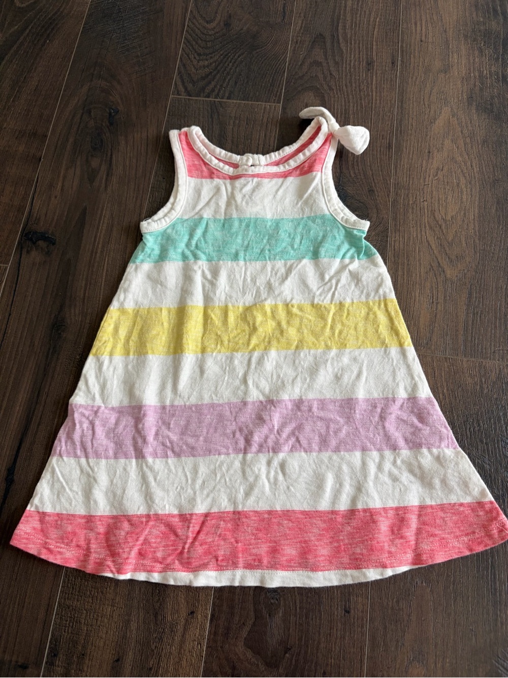 Gap Striped Pink, Mint, Yellow dress